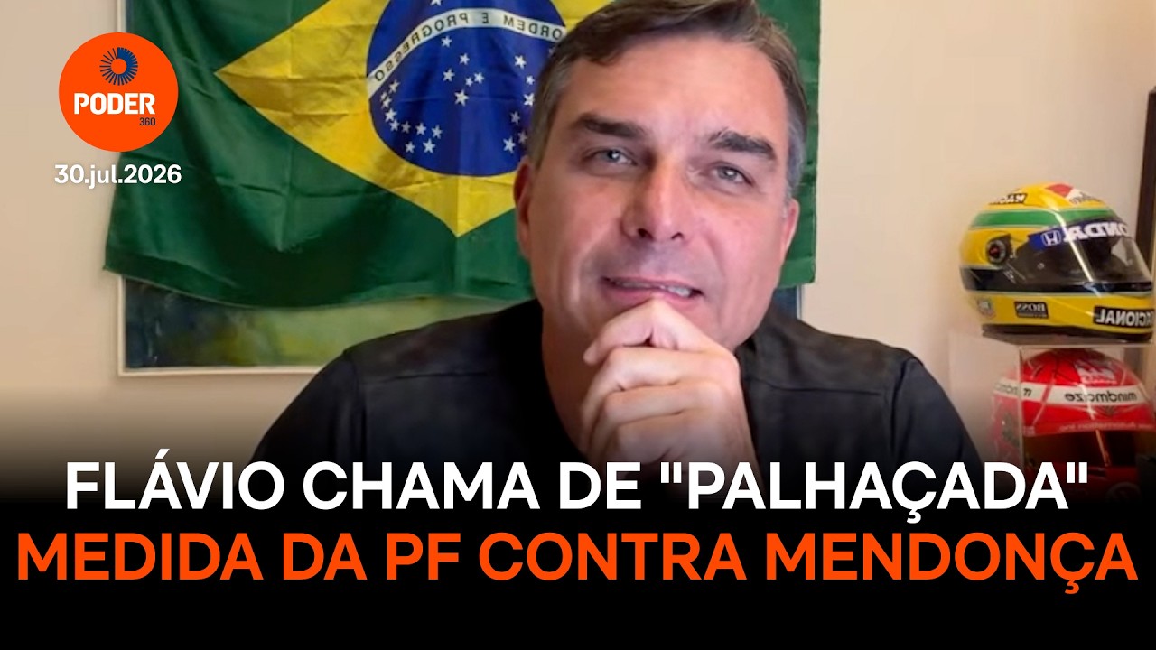 Flávio chama medida da PF contra Mendonça de “palhaçada”