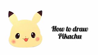 Pikachu | How To Draw Pikachu | Pokemon