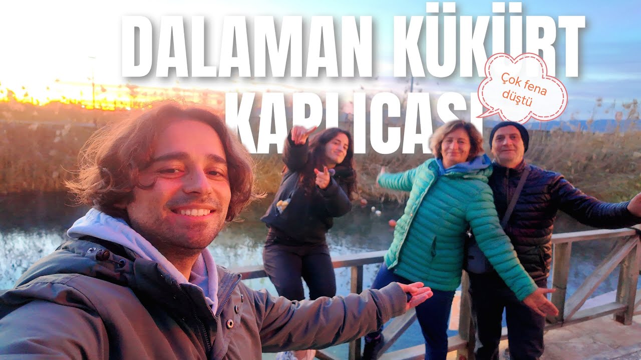 DALAMAN ’da Ailece Gece Yarısı Kaplıca Keyfi!