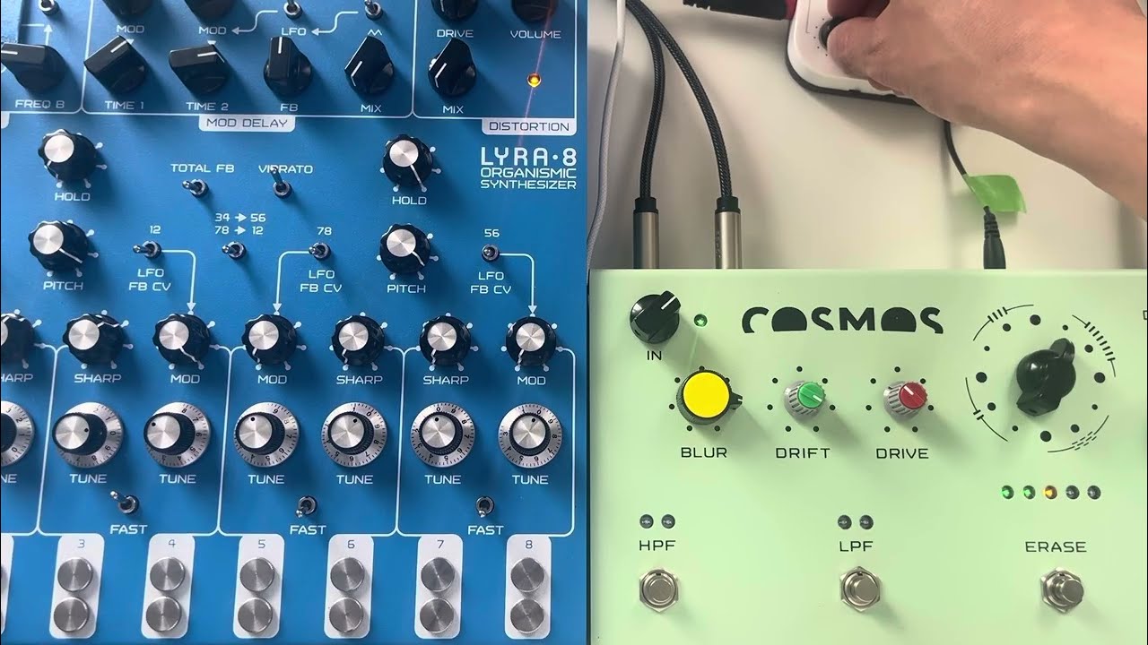 Soma Lyra-8 ➡️ Cosmos ➡️ Lyra-8 Ext-In | Feedback Loop