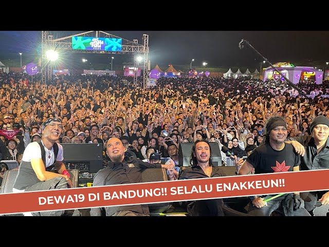 DEWA19 FT MARCELLO TAHITOE MENGGOYANG TAU TAU FEST BANDUNG ‼️‼️🔥 class=