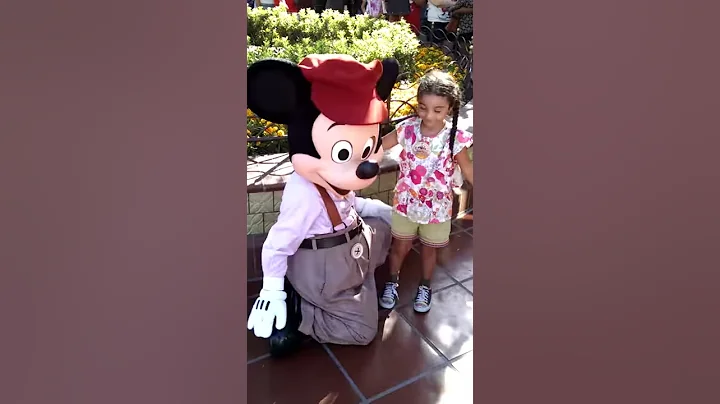 Mickey Mouse and chirra