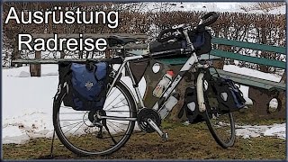 Ausrüstung Radreise Radtour