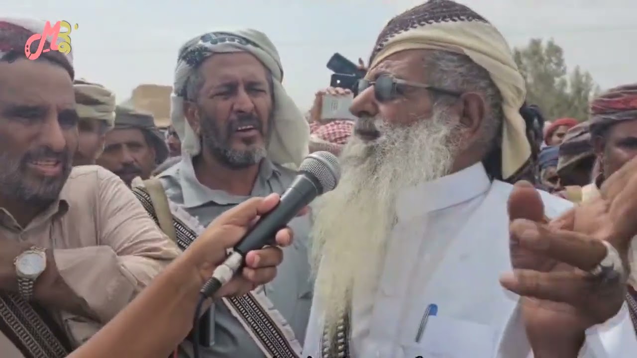 اقبالة عبيدة وزوامل ترحيب قبائل شبوة بقبائل مأرب في مرخة