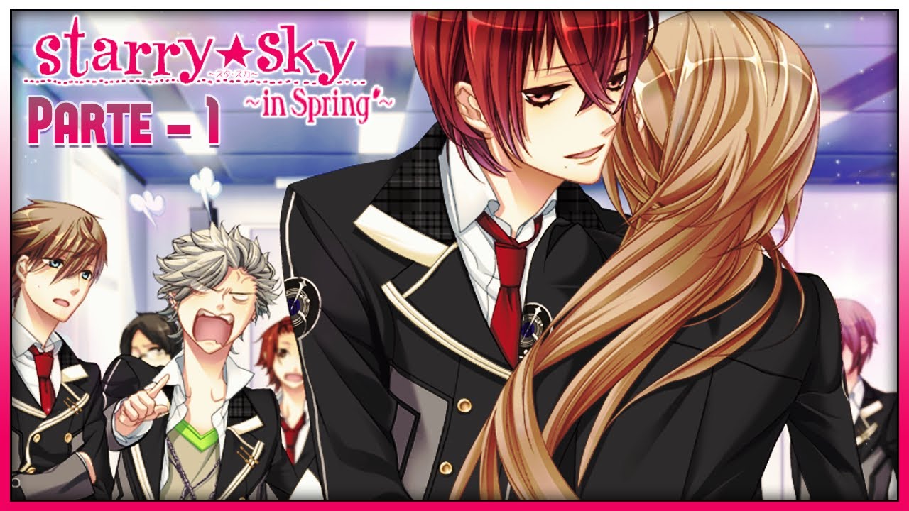 Бесплатные отомэ игры. Новелла Старри Скай. Отоме Starry Sky. Starry Sky Отомэ-игры. Визуальная новелла Starry Sky.