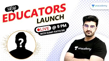 Surprise | Educator Launch | Live at 9 PM With Sumit Sir