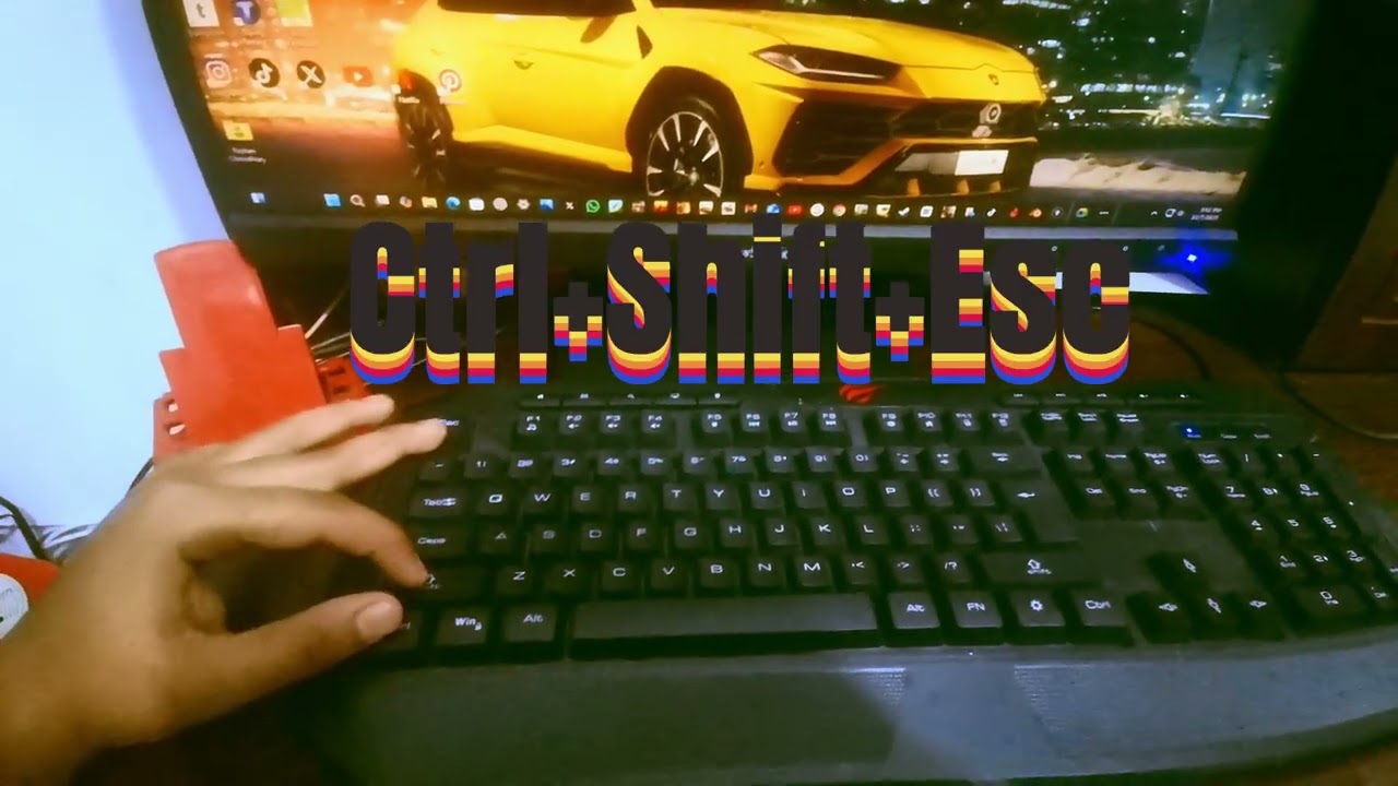 How to open Task Manager by Shortcut key.