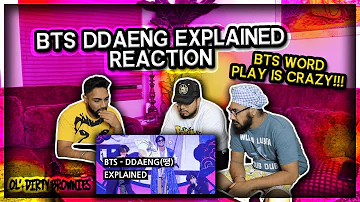 BTS - DDAENG Explained by a Korean | Reaction | Ol Dirty Brownies