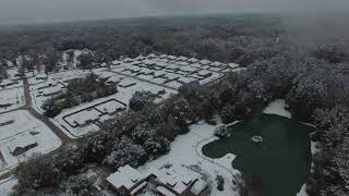 Snow Day 2017 - Ponchatoula, LA - DJI Phantom 3 Pro Footage (December 08, 2017)