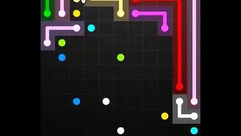 11 × 11 MANIA LEVEL 3 - FLOW GAME ON FACEBOOK Connect the dots