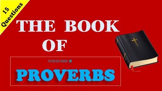 The Book of Proverbs Bible Quiz | Bible Games #God #Bible #religion #quiz screenshot 1