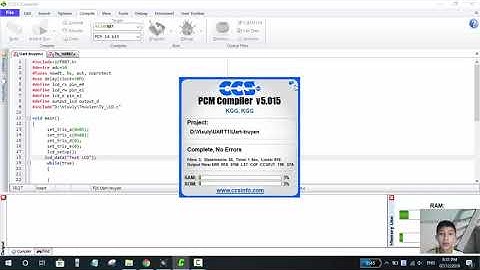 Vi Xử Lý : Truyền dữ liệu UART - PIC16F887