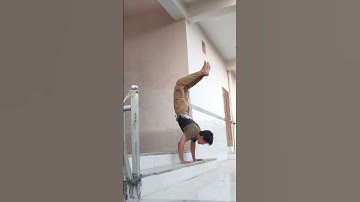 deep handstand pushups | pushups | pushup | calisthenic | martial arts training | #shorts #trending
