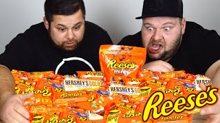 Ochutnáváme 3Kg Reese's! Jaké neznámé kousky jsme ochutnali?