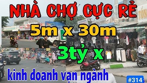Chủ Ngộp bán gấp nhà ngay Chợ kinh doanh Cực Đẹp! Giảm mạnh 400 triệu. #314