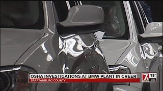 Contractor dies at BMW Manufacturing Plant