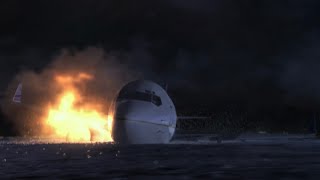 Continental Airlines Flight 1404 - Crash Animation