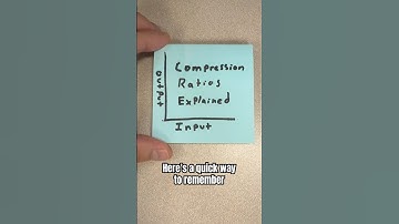 How to Use Compression Ratios in Mixing 🎛️ (Quick Guide) #Shorts