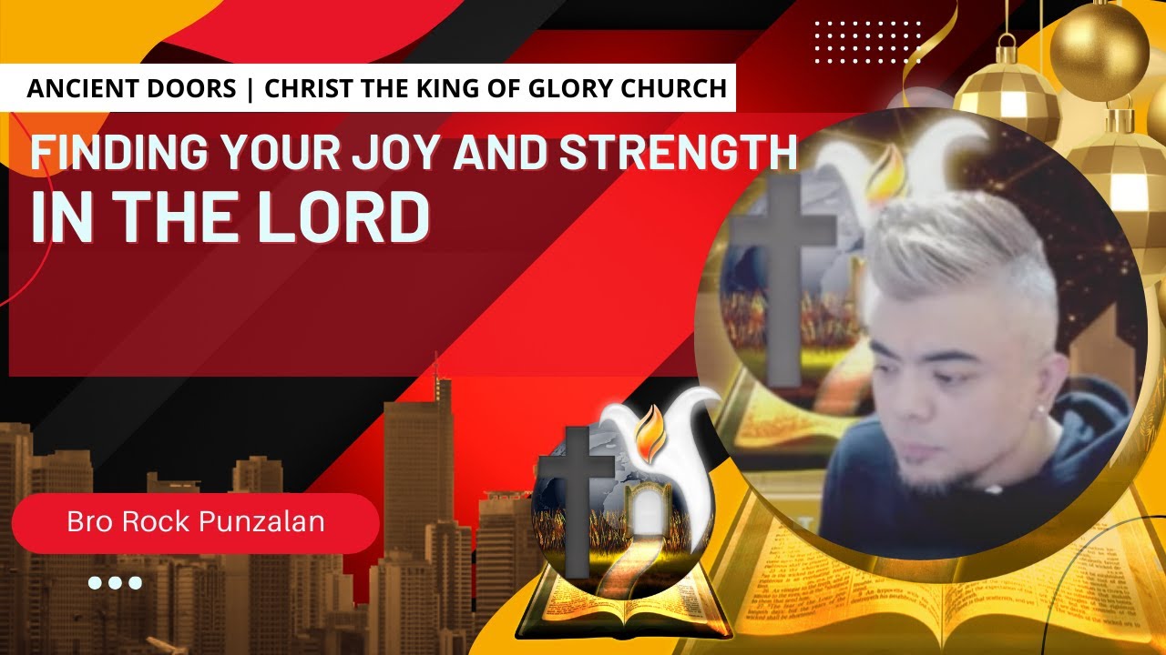 Finding your Joy and Strength in the Lord - YouTube