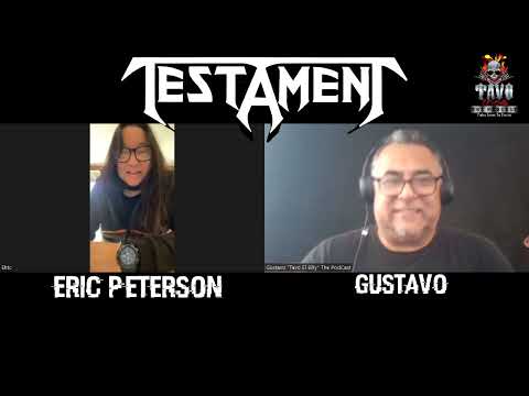 Entrevista a Eric de Testament en Tavo El Billy "The PodCast" #testament #klashofthetitans