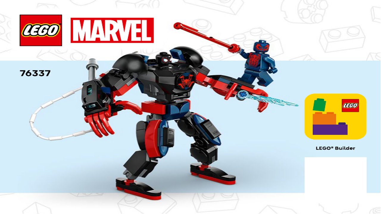 Begin 【CD＋DVD】 LEGO Instructions - Marvel Super Heroes - 76337 - Miles Morales