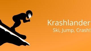 Krashlander- Ski, Jump, Crash! iOS / Android Gameplay Trailer HD screenshot 4