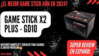 ✅ GAME STICK X2 PLUS - GD10 por menos de 25 USD | REVIEW y GAMEPLAY [Español]