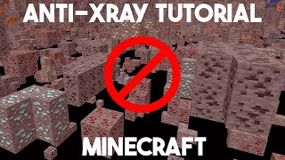 How to setup Anti X-Ray on your Minecraft server! [FREE]