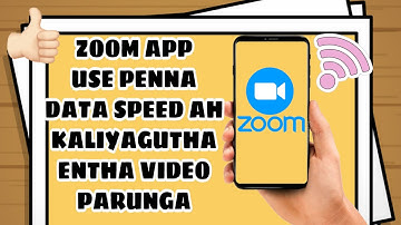 HOW TO SAVE DATA WHILE USING ZOOM MEETING IN TAMIL|ZOOM APP TRICKS TAMIL|DATA SAVER FOR ZOOM MEET