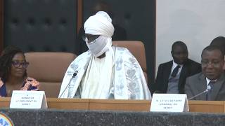 Play video: NEW SENATE PRESIDENT: LAMIDO ABOUBAKARY ABDOULAYE REPLACES MARCEL NIAT NJIFENJI