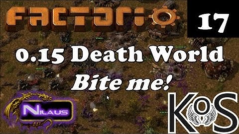 Factorio 0.15 Death World - E17 - More defense