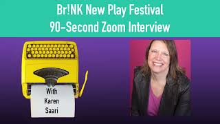 90 Second Zoom Interview with Karen Saari