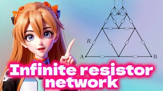 Can You Solve This Infinite Resistors Problem (Physics Brawl Online Challenge)