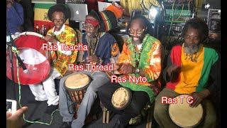 Nyahbingi Drumming and Chanting;  April 2023