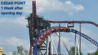 Cedar Point, one week after opening day.
