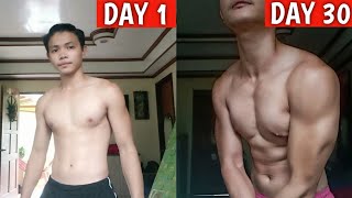 300 Push-Ups Everyday in 30 Days Challenge Epic Transformation