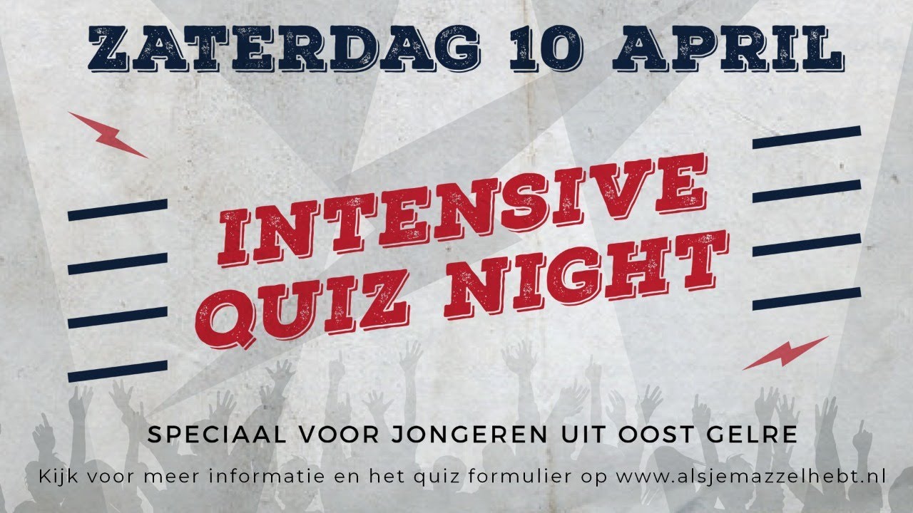 Intensive Quiz Night