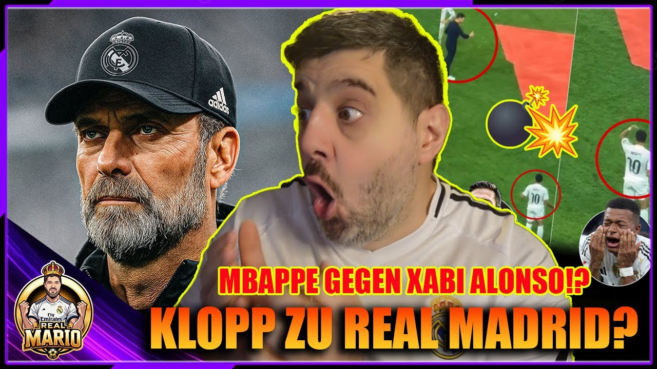 🔥Rettet JÜRGEN KLOPP REAL MADRID⁉️  | ZOFF zwischen MBAPPÉ  & XABI ALONSO❓💥💣