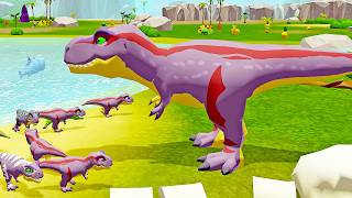 T-Rex Finds 10 Eggs To Unlock Iguanodon! | Dino Simulator Game #13