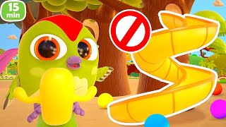 Download Lagu Hop Hop \u0026 Peck Peck Bermain di Taman Bermain! Kartun Bayi \u0026 Game Lucu untuk Anak MP3