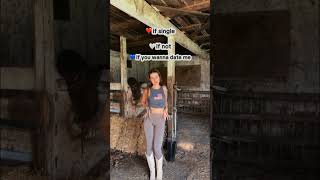 I’m excited ☺️#horse #equestrianjourney #horseenthusiast #equestrian #horsefan #horsetrack #cowgirl