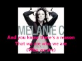 Melanie C Here it comes again (With Lyrics)