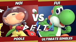 Delta 5 - Noi (Olimar, Sephiroth) Vs. Fui (Yoshi) Smash Ultimate - SSBU