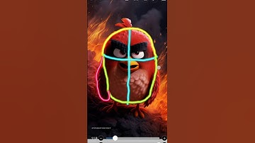 Drawing RED from Angry birds 😭😁😱#red #drawing #shorts #angrybirds