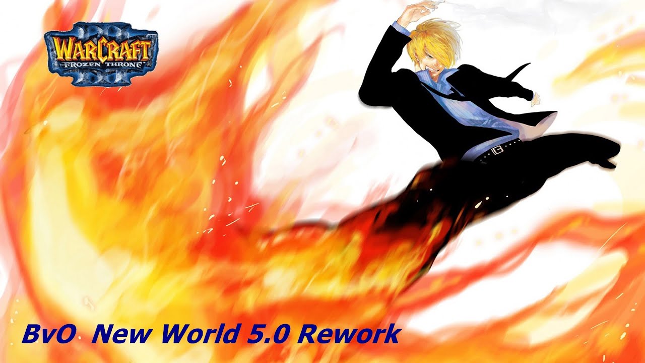 Warcraft III map Bleach vs One Piece New World 5.0 สโม๊ค ซันจิ ขาดำแต่ไฟแดง? (ปรับใหม่) - YouTube