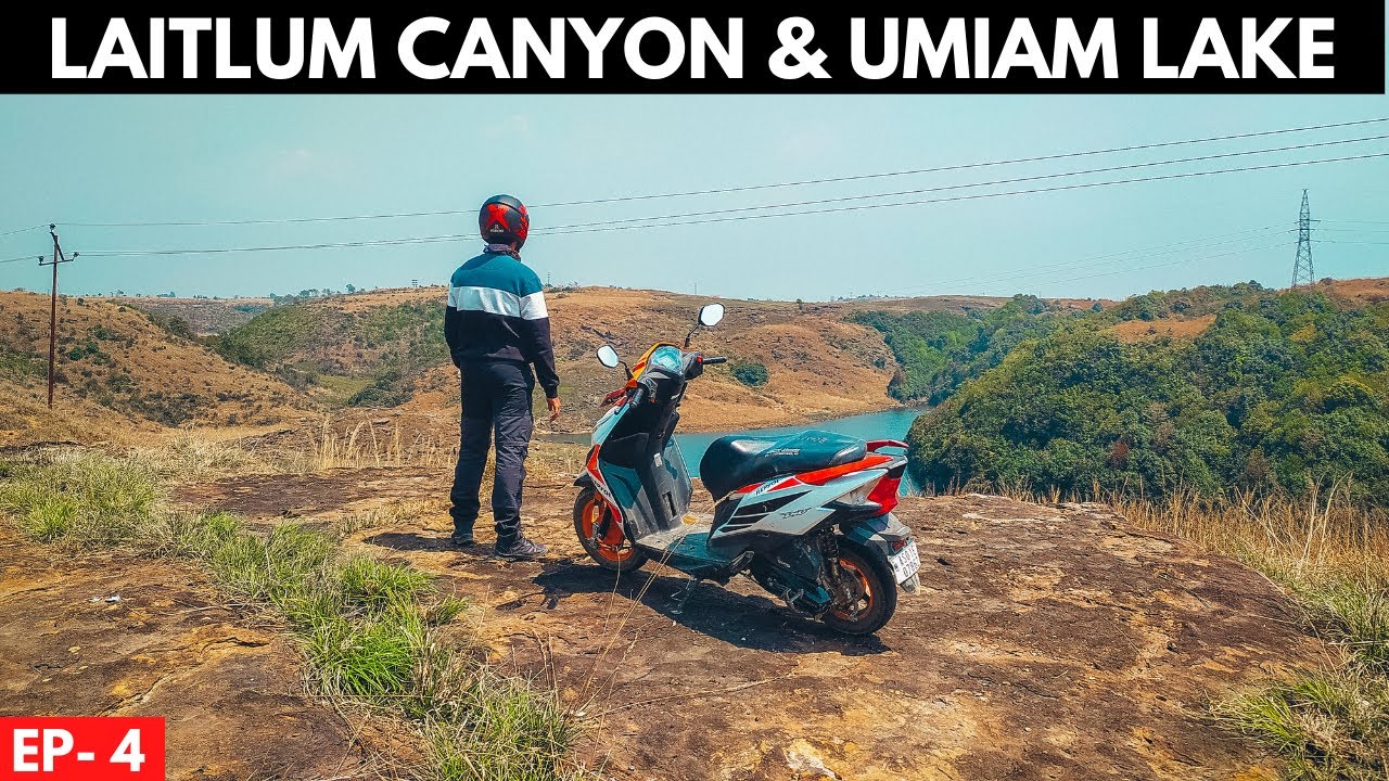 Shillong to Laitlum Canyon and Umiam Lake by Bike | Episode 4