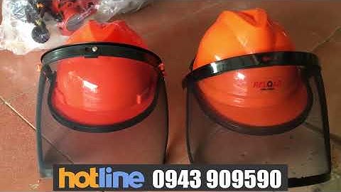 Mũ Bảo Hộ Cắt Cỏ Bảo Vệ An Toàn Cho Người Lao Động