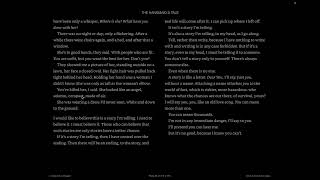 The Handmaid's Tale: Part III Night Ch. 7