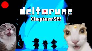 SECRET BOSS, BEATING CHAPTER 5 AND WEIRD ROUTE IN DELTARUNE CHAPTER 5 (live)
