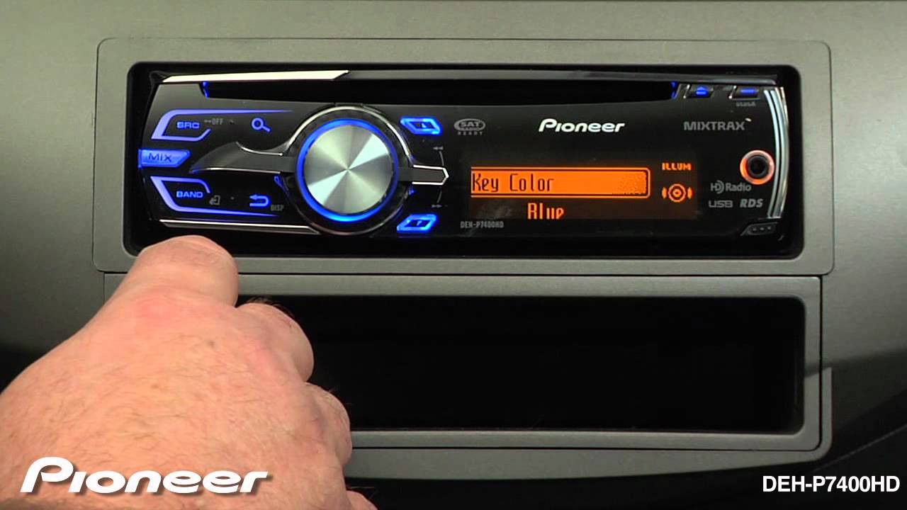 How To - DEH-P7400HD - Custom Illumination - YouTube